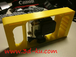 3D打印模型GoPro相机水下拍摄外壳的图片