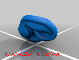 3D打印模型耳机缠绕器的图片