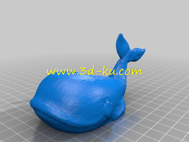 鲸鱼的背上帮你驮住USB和SD卡模型的图片4