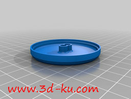 3D打印模型耳塞式耳机容器的图片