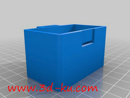 3D打印模型电池托盘箱的图片