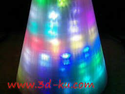 3D打印模型彩色灯光的图片