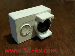 3D打印模型小米镜头保护盖的图片