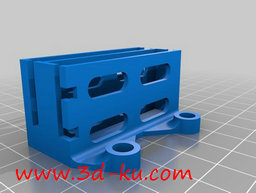 3D打印模型D4R接收器支架的图片
