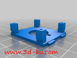 3D打印模型户外摄像机安装架的图片
