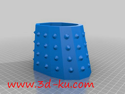 3D打印模型机器人生命体对头的图片