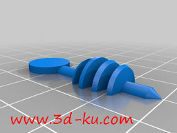 3D打印模型机器人生命体对头的图片