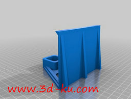 3D打印模型墙上充电支架的图片