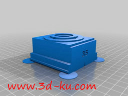 3D打印模型早期富士相机的图片
