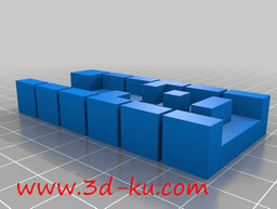3D打印模型可在Scad文件中进行参数修改的图片