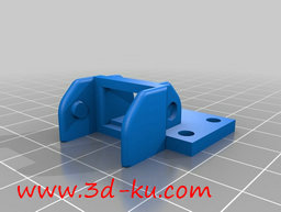 3D打印模型为机器人的电缆布线方便而设计的电缆链的图片