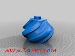 3D打印模型维多利亚风格的飓风灯的图片