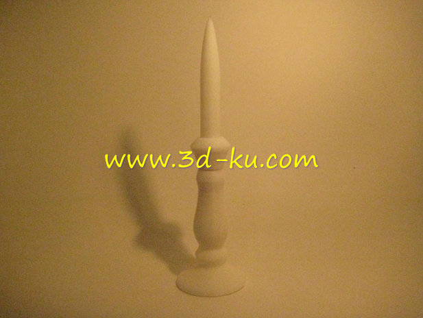 蜡烛状台灯模型的图片1