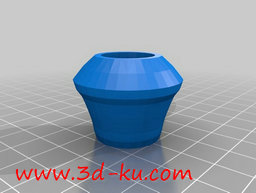 3D打印模型蜡烛状台灯的图片