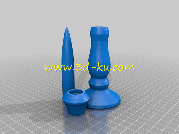 蜡烛状台灯模型的图片5