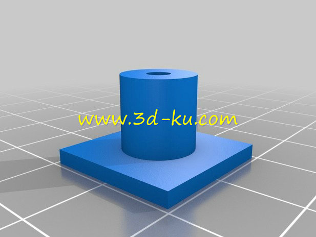 佳能闪光灯的适配器部件模型的图片1