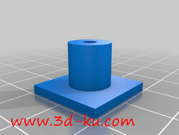 3D打印模型佳能闪光灯的适配器部件的图片