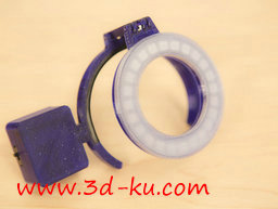 3D打印模型拍摄环形灯的图片