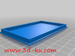 3D打印模型旧风格的电视的图片