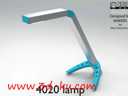 3D打印模型台灯的图片