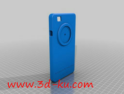 3D打印模型可以旋转的齿轮iPhone 6手机壳的图片