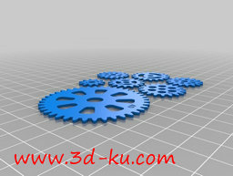 3D打印模型动感的机械造型的手机壳的图片