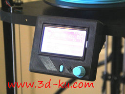 3D打印模型液晶显示器罩的图片