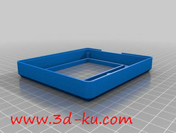 3D打印模型液晶显示器罩的图片