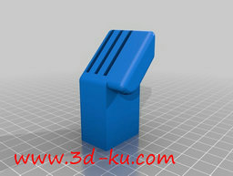 3D打印模型SD卡的存储架的图片