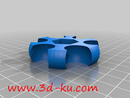 3D打印模型可用openscad打开的scad文件的图片