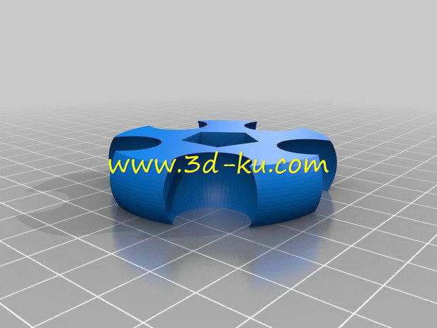 可用openscad打开的scad文件模型的图片3