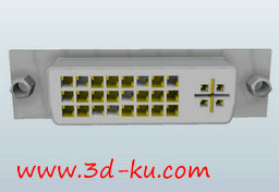 3D打印模型插座的图片