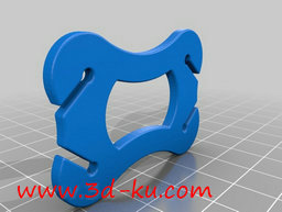 3D打印模型耳机绕线器的图片