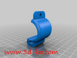 3D打印模型自行车电子设备支架的图片