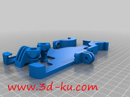 3D打印模型自行车固定装置的图片