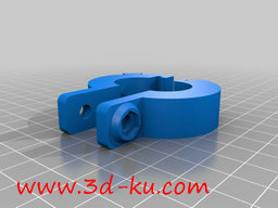3D打印模型自行车固定装置的图片