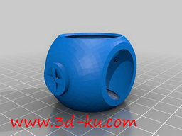 3D打印模型绿灯侠LED灯混音的图片
