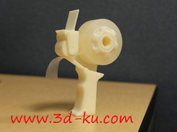 3D打印模型迷你磁带枪 - 胶带座的图片