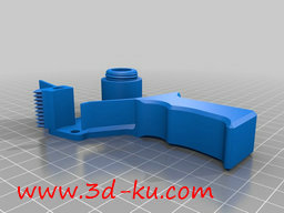 3D打印模型迷你磁带枪 - 胶带座的图片