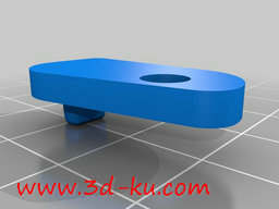 3D打印模型迷你磁带枪 - 胶带座的图片
