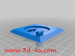 3D打印模型全息记录仪小夜灯的图片