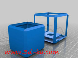 3D打印模型外接电源灯罩的图片