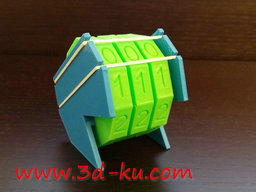 3D打印模型计数器的图片