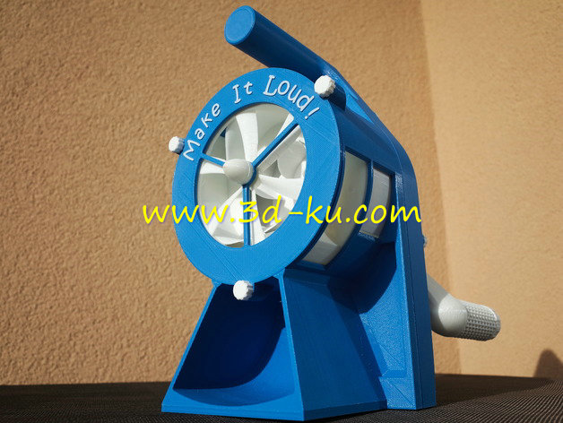 手摇版空袭警报器模型的图片1