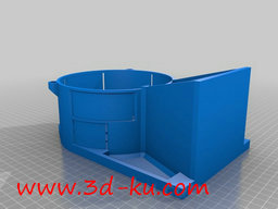 3D打印模型手摇版空袭警报器的图片