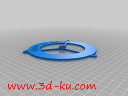 3D打印模型手摇版空袭警报器的图片