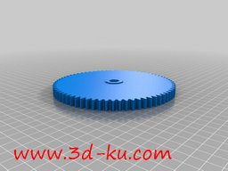 3D打印模型手摇版空袭警报器的图片