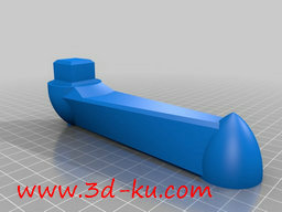 3D打印模型手摇版空袭警报器的图片