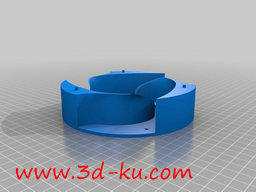 3D打印模型手摇版空袭警报器的图片