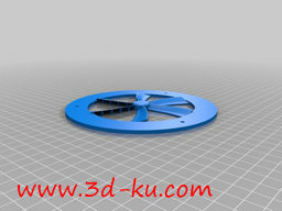 3D打印模型手摇版空袭警报器的图片